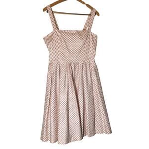 VTG Y2K Betsey Johnson New York fit flare floral sundress.  Size 10. Cottagecore